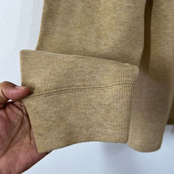 Polo Ralph Lauren Mens 2XL Tan Estate-Rib Cotton Quarter-Zip Pullover Jocy Logo - Picture 6 of 13